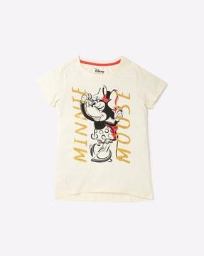 minnie-mouse-print-round-neck-t-shirt