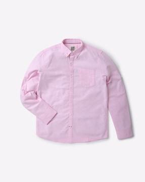 Oxford Shirt with Patch Pocket
