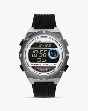 Men FS5912 Digital Watch with Silicone Strap