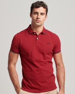 Vintage Polo T-Shirt with Tipping