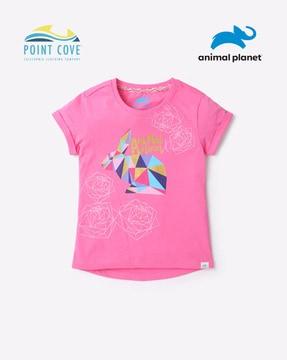 Animal Planet Boxy Round-Neck T-Shirt