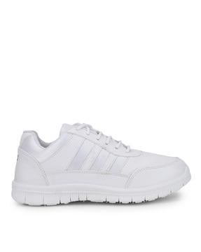Round-Toe Lace-Up Casual Shoes
