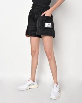 flat-front-shorts-with-elasticated-waist
