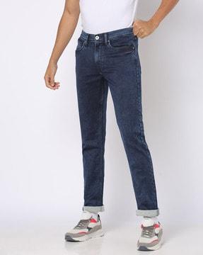 slim-fit-lightly-washed-jeans