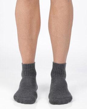 Heathered Mid-Calf Length Socks