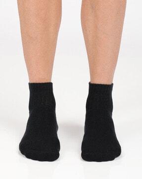Textured Mid-Calf Length Socks