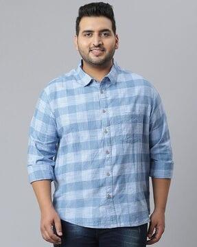 checked-shirt-with-patch-pocket