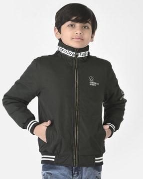 Zip-Front Jacket with Insert Pockets