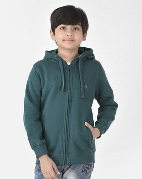 zip-front-hoodie-with-ribbed-hems