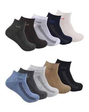 Pack of 10 Ankle-Length Socks