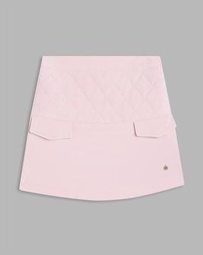Geometric Pattern A-Line Skirt
