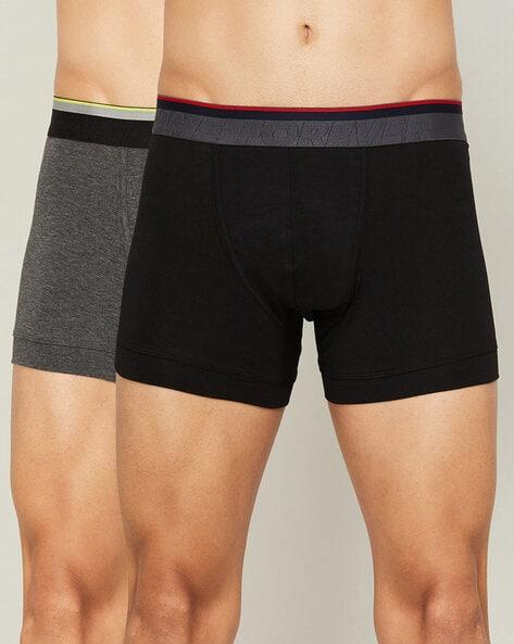 Pack of 2 Briefs with Elasticated Waistband