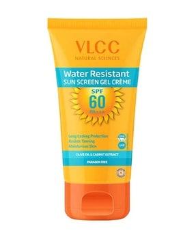 Water Resistant SPF60 Sunscreen Gel Cream