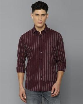 striped-shirt-with-patch-pocket