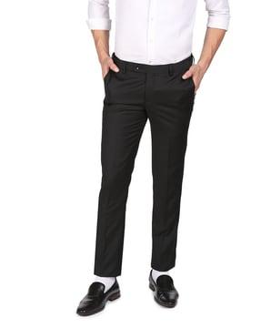 Hudson Slim Fit Checked Trousers