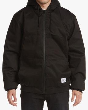 Rowdypad Zip-Front Hooded Jacket