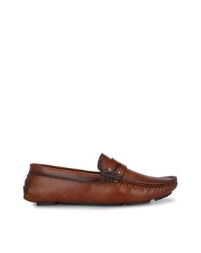 Low-Top Slip-On Loafers