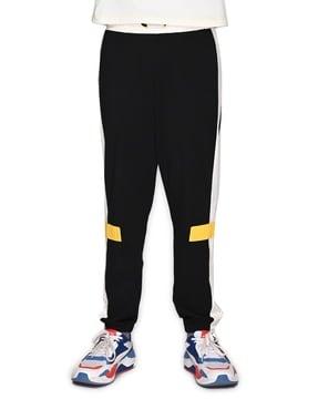 Mid Rise Joggers with Drawstring Waist