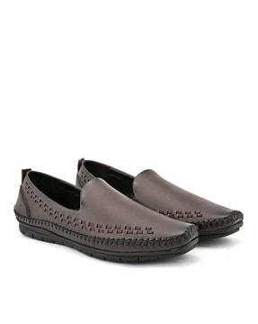 Loafers with Synthetic Upper
