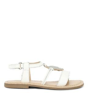 Sling-Back Sandals with Velcro Fastening