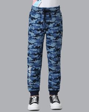 Camouflage Print Slim Fit Joggers
