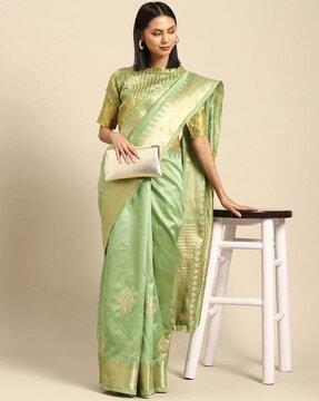 Assam Cotton Silk Saree with