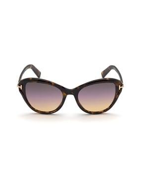 FT0850 62 55B UV-Protected Butterfly Sunglasses