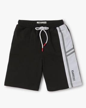 colourblock-shorts-with-drawstring-waist