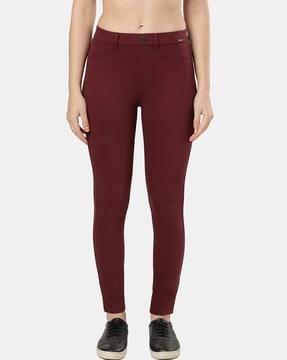 Slim Fit Jeggings with Insert Pockets