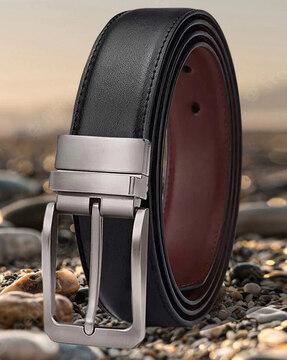 Patent Leather Reversible Belt