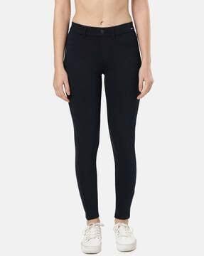 Slim Fit Jeggings with Pockets
