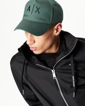 Cotton Baseball Cap with Embroidered Logo
