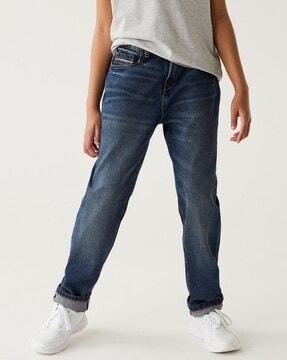Dyed/Washed Cotton Jeans