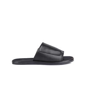 Toe-Ring Slip-On Sandals