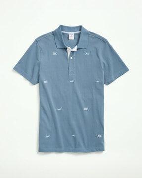 embroidered-slim-fit-polo-t-shirt
