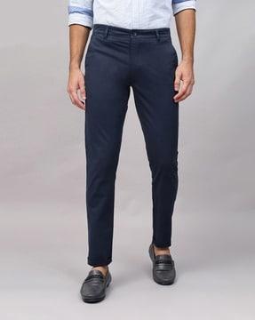 Slim Tapered Fit Flat-Front Chinos