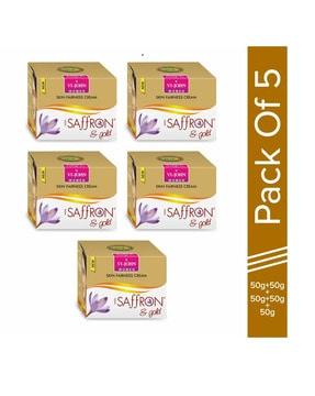 Pack of 5 Saffron & Gold Skin Fairness Cream