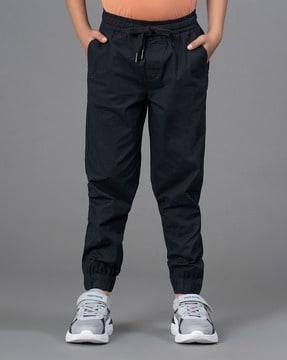 Mid-Rise Joggers with Drawstring