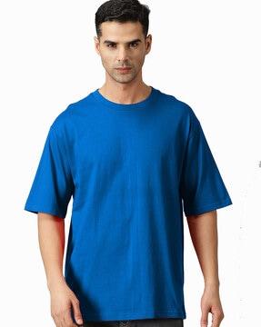 Crew-Neck T-Shirt with Short Sleeves