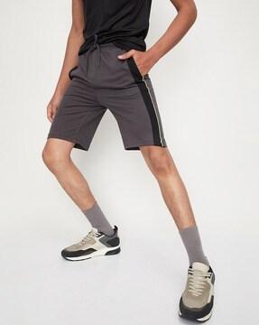 flat-front-shorts-with-contrast-panels