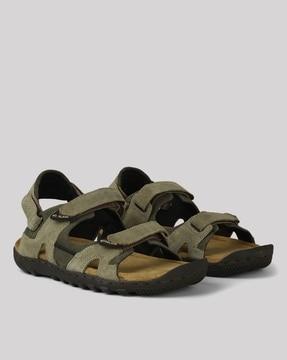 Dual-Strap Sandals with Velcro Fastening