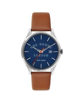 BKPLTF207 Analogue Watch with Leather Strap