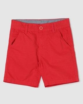 Cotton Shorts with Insert Pockets