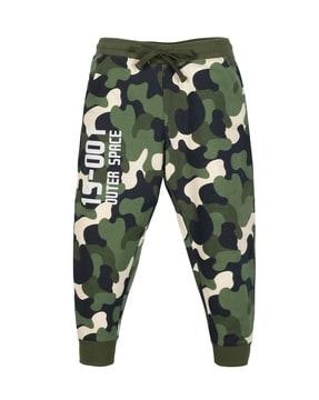 Camouflage Print Joggers Track Pants