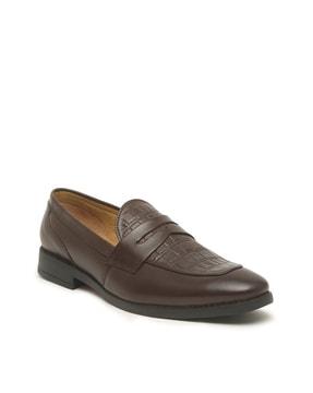 Slip-On Shoes with Genuine leather upper
