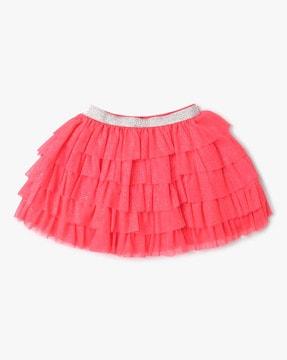 Glittery A-Line Skirt