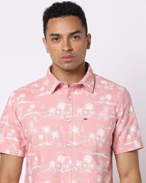 tropical-print-cotton-shirt