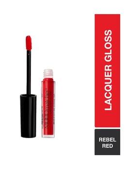 Lacquer Lip Gloss - Rebel Red