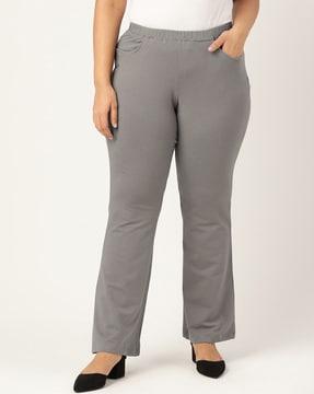 High-Rise Relaxed Fit Trousers