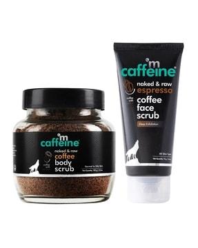 Exfoliating Coffee Body Scrub & Espresso Face Scrub